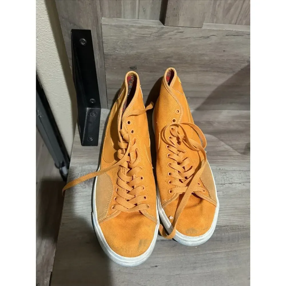 Size 8 - Nike Blazer Court Premium SB Mid Light Curry - Picture 4 of 7